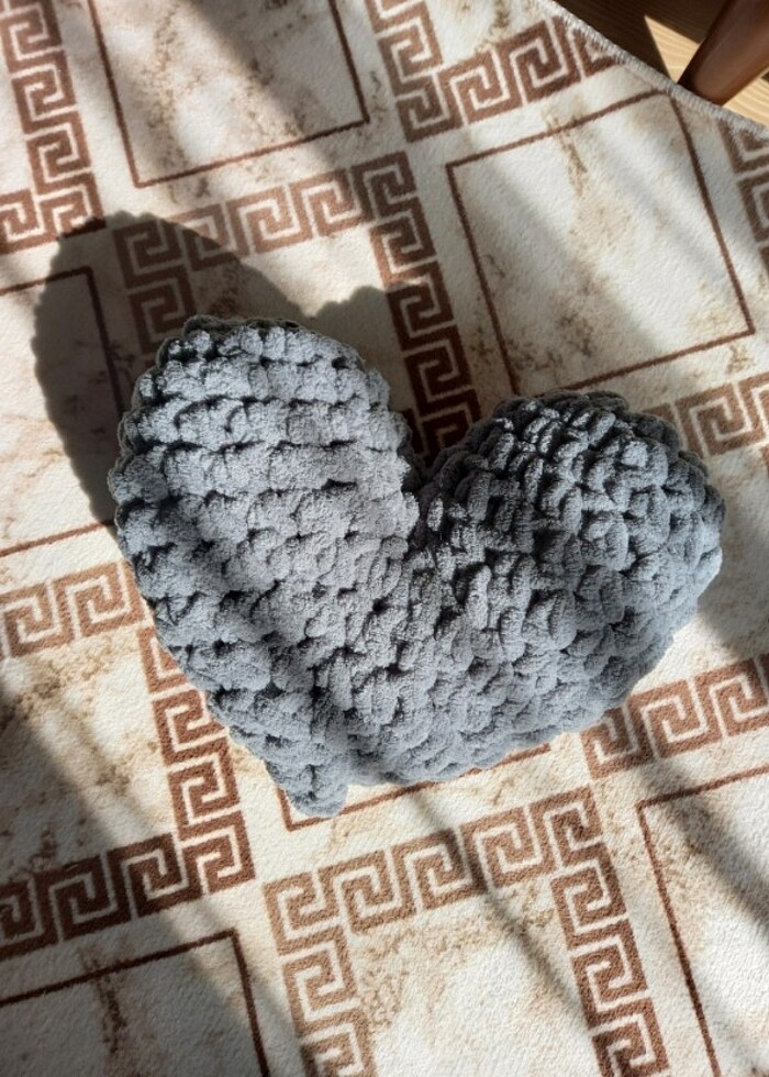 Kare puffy yastik - Görsel 5