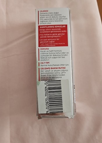  Beden Diadermine Lift+ Super Filler Serum