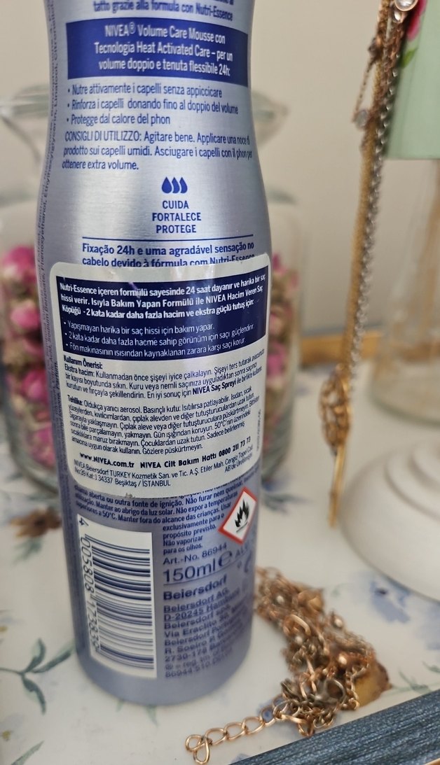 Nivea Hacim Veren Saç Köpüğü 150 ml - Görsel 2