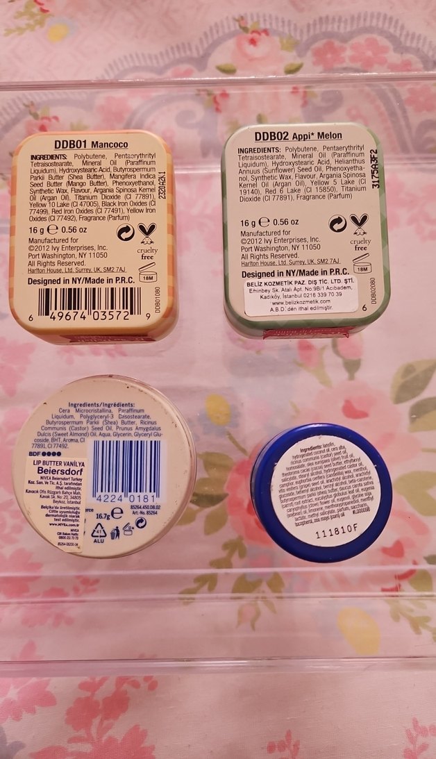 NIVEA ve Fresco Lip Butter & Lip Gelato Seti 
blistex - Görsel 5