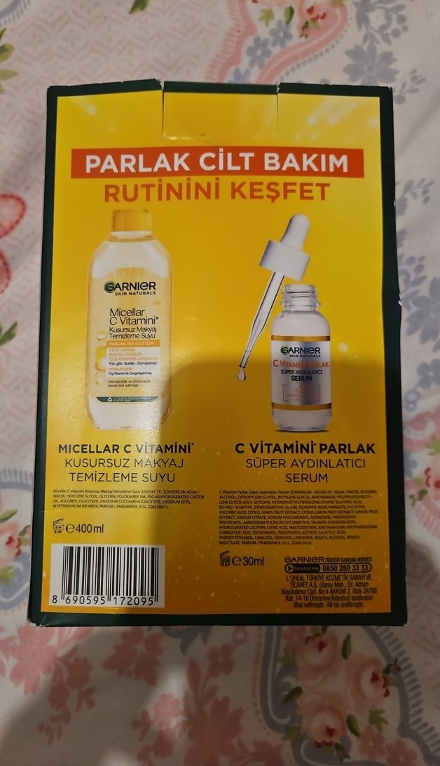 Garnier C Vitamini Parlak Cilt Bakım Seti - Görsel 2