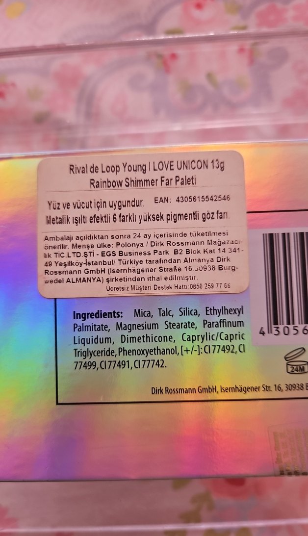 metalik Işıltılı Göz Farı Paleti - Görsel 2