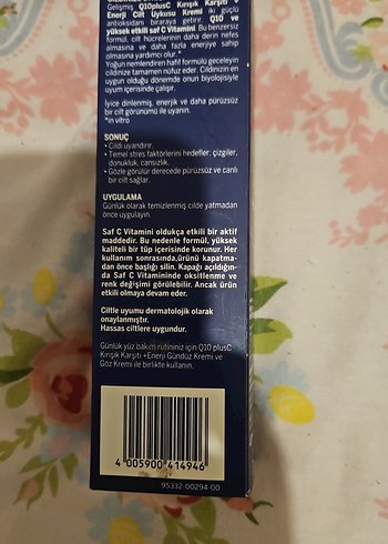 Nivea Q10 Plus C Kırışık Karşıtı Cilt Uyku Kremi 40ml - Görsel 3