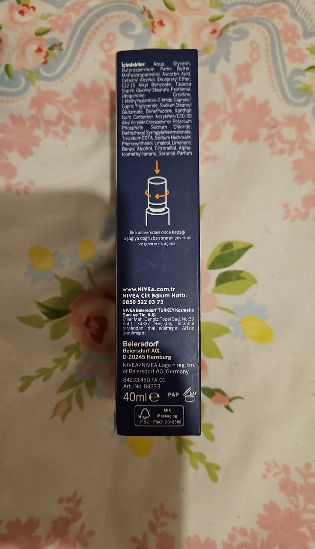 Nivea Q10 Plus C Kırışık Karşıtı Cilt Uyku Kremi 40ml - Görsel 4