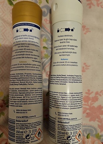 Nivea Kadın Deodorant Seti 2x150ml - Görsel 2
