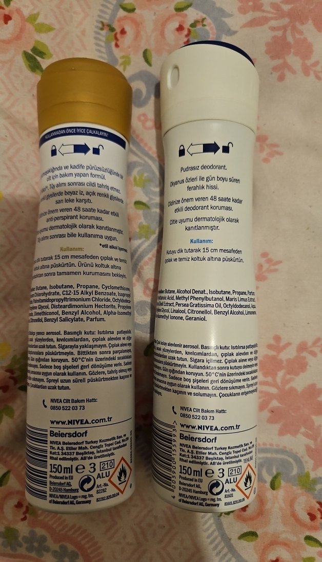 Nivea Kadın Deodorant Seti 2x150ml - Görsel 2