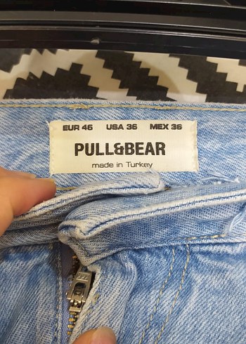 Pull and Bear Pull and bear baggy büyük beden pantolon hiç giyilmedi