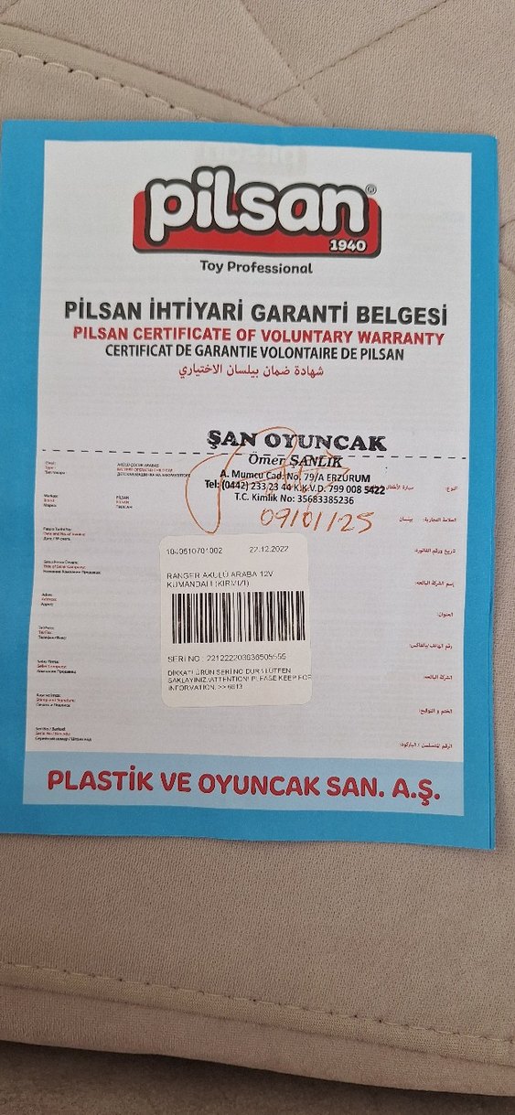 Kırmızı Elektrikli Binici Araba - Görsel 3