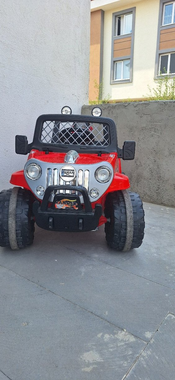 Kırmızı Elektrikli Binici Araba - Görsel 5