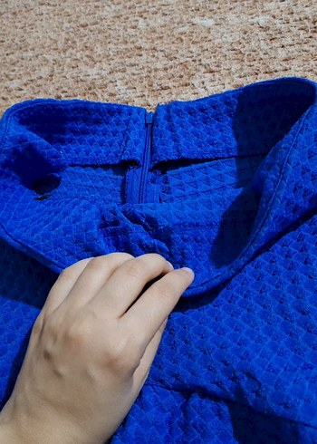 Koyu Mavi etek - Görsel 2