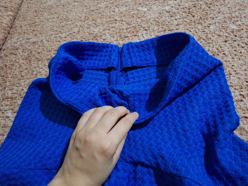 Koyu Mavi etek - Görsel 2