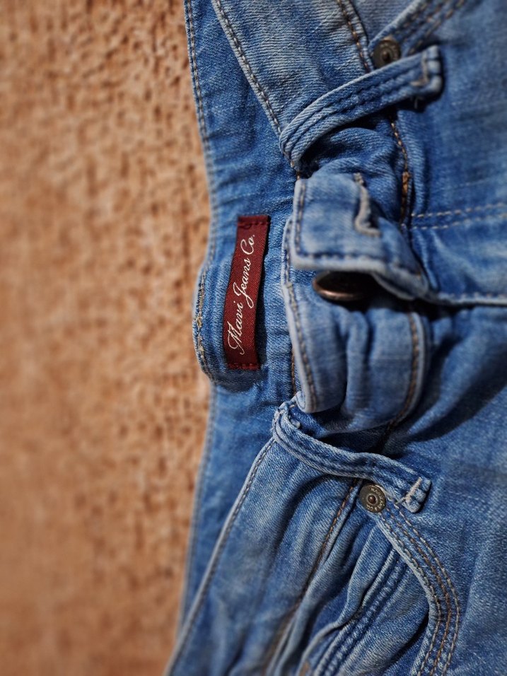 Gevşek Kesim Mini Kadın Denim Şort - Görsel 2