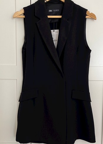 Kadın Siyah Düğmeli kruvaze yaka Midi tulum/şort - Görsel 6