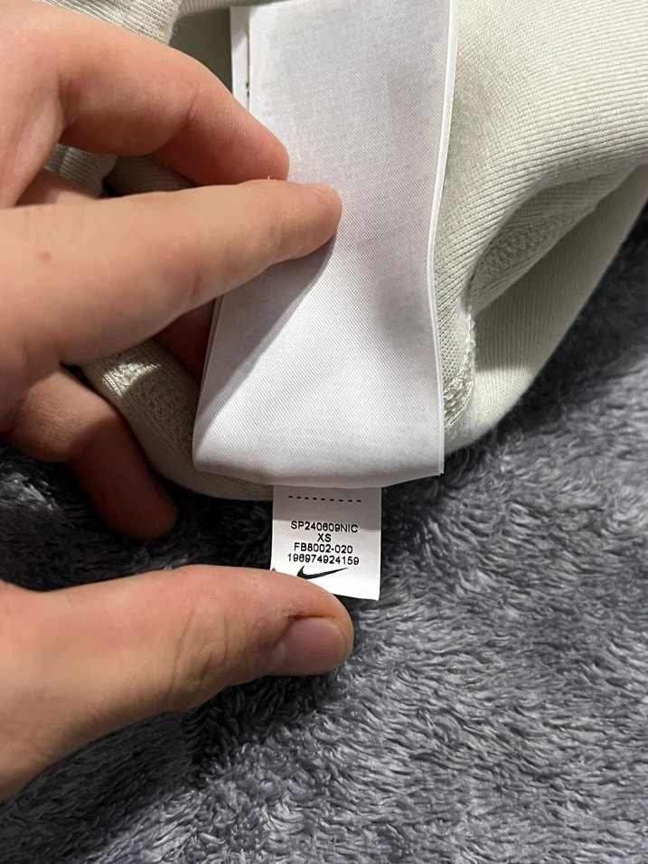 Nike Beyaz Jogger Eşofman Altı - Görsel 3