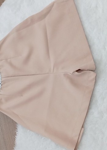 xs Beden camel Renk Bej Mini Etek, Rahat ve Şık