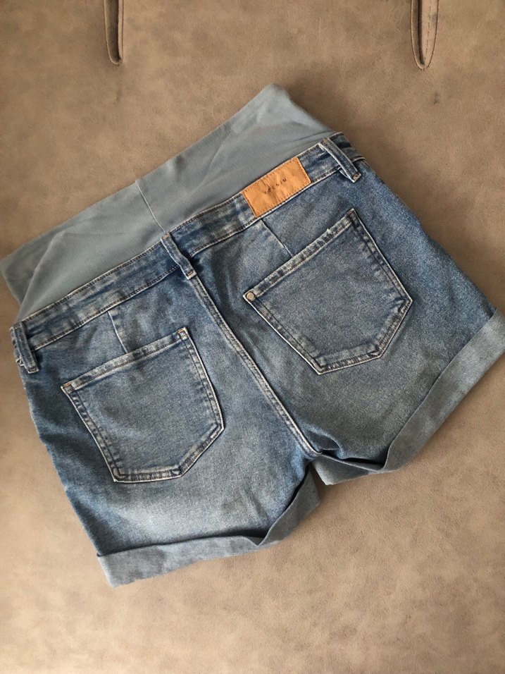 H&M hamile kot şort - Görsel 2
