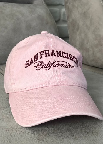 H&M işleme motifli gabardin şapka - Görsel 2