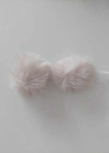 Pastel Renkli Kürk Detaylı Çocuk Saç Bantları - Görsel 5