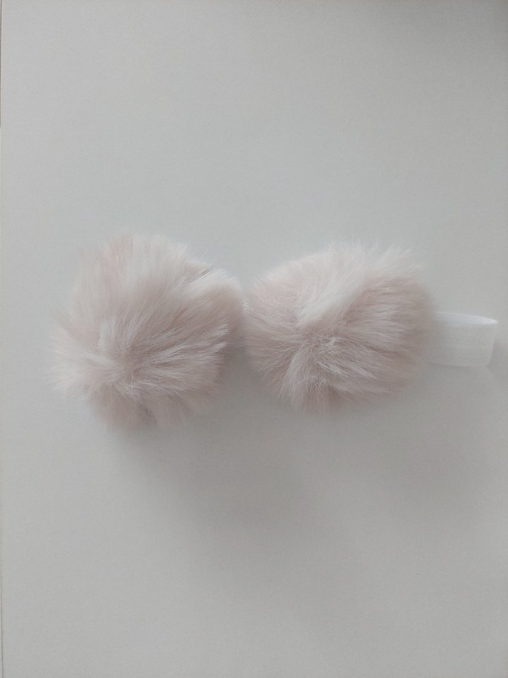 Pastel Renkli Kürk Detaylı Çocuk Saç Bantları - Görsel 5