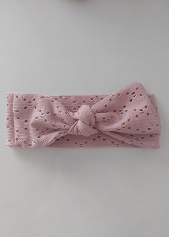 Çocuklar için Bohem Pastel Renkli Fiyonk Saç Bantları - Görsel 5