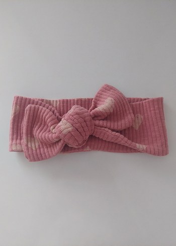 Çocuklar için Bohem Pastel Renkli Fiyonk Saç Bantları - Görsel 2