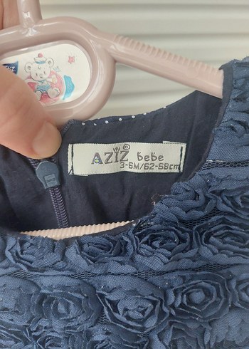 Kız Çocuk Lacivert Kolsuz Elbise - Görsel 3