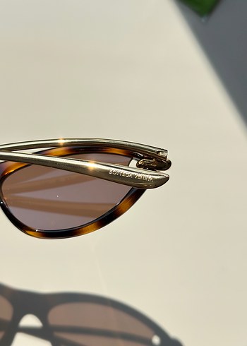 Bottega Veneta Kahverengi Şeffaf Kadın Güneş Gözlüğü - Görsel 5