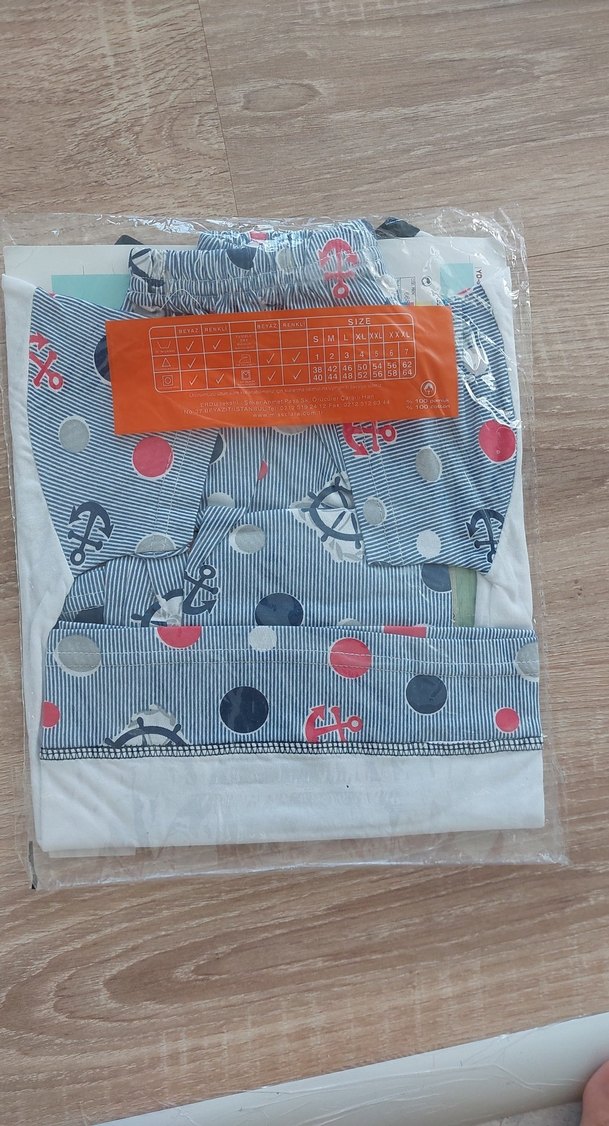 Baskılı Çocuk Atlet, Beyaz-Gri M BEDEN - Görsel 2