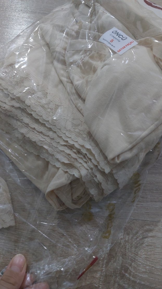 Beyaz Mini Kadın İç Giyim adet fiyatı - Görsel 5