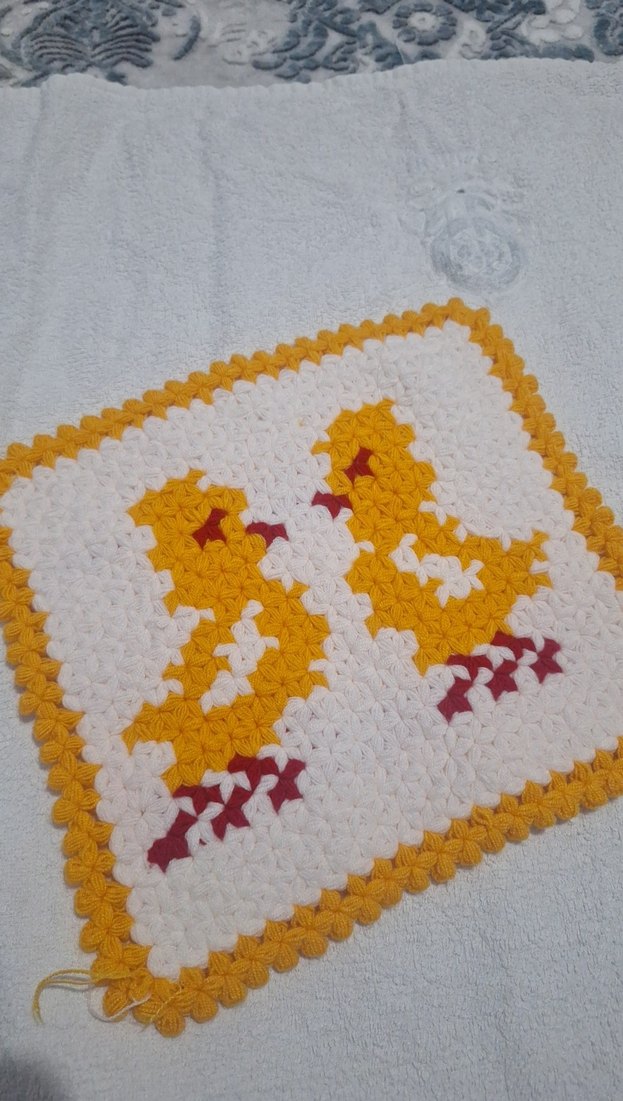 Sarı Örme Banyo Süngeri - Görsel 2