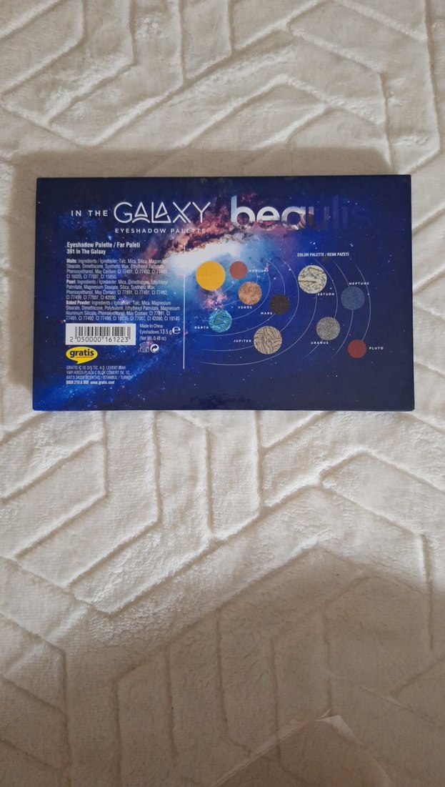 Mavi Parlak Göz Farı Paleti özel seri üretimde yok - Görsel 3