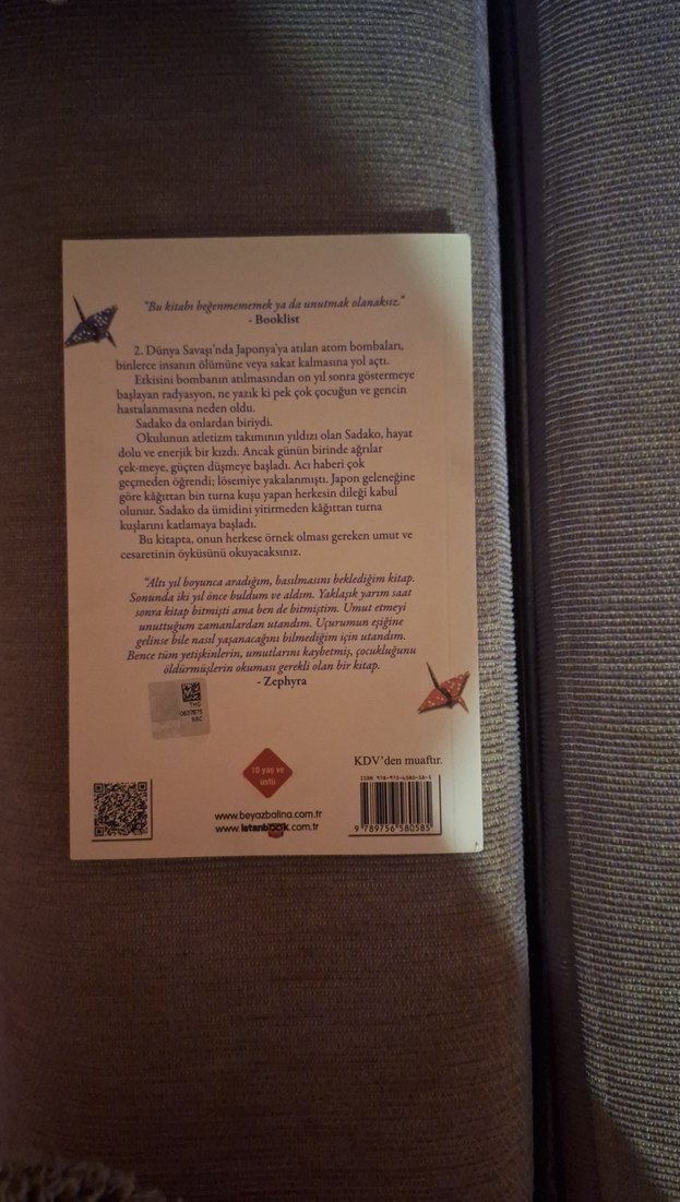 Sadako ve Kağıttan Bin Turna Kuşu - Eleanor Coerr - Görsel 2