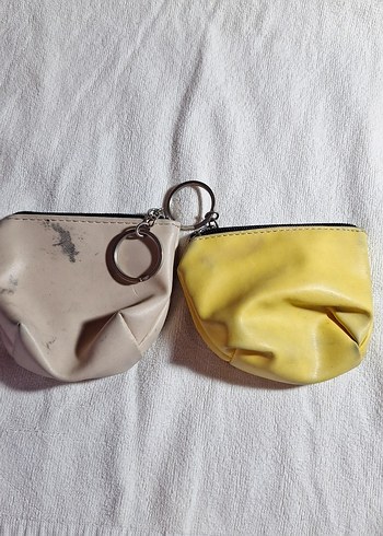 Renkli Kedi ve Baykuş Desenli Mini Cüzdan - Görsel 2