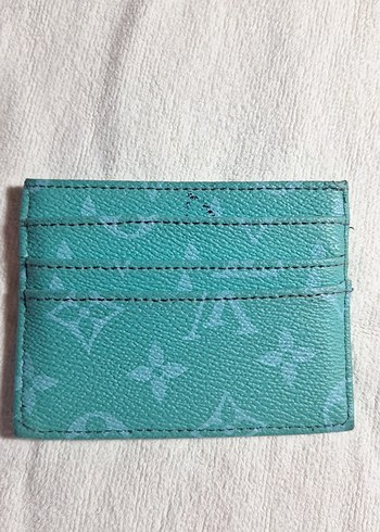 Kadın Turkuaz Deri Cüzdan Velcro - Görsel 4