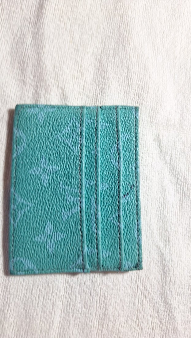 Kadın Turkuaz Deri Cüzdan Velcro - Görsel 3