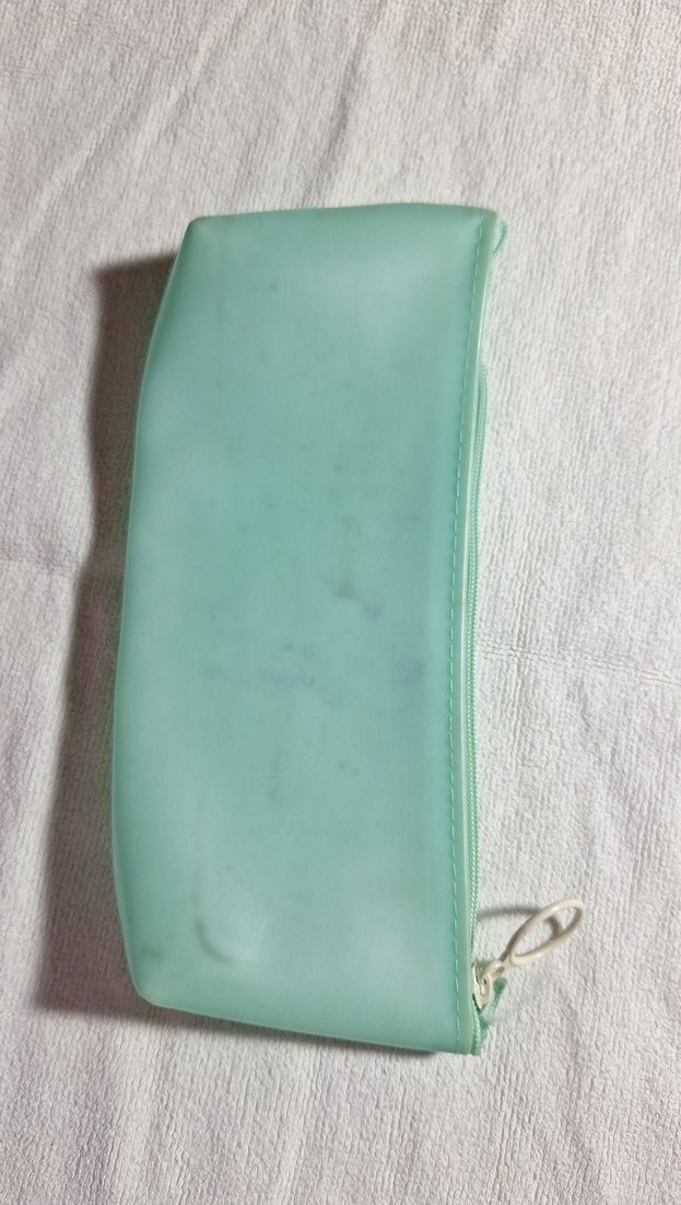 Yeşil Baskılı Fermuarlı kalemlik - Görsel 3