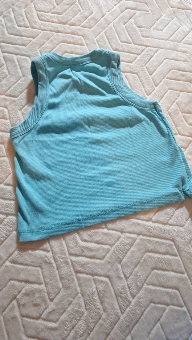 Mavi Kadın crop - Görsel 3