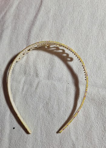 Sarı Yılan Desenli Boncuklu Çocuk Taç - Görsel 2