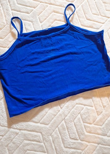 Kadın Lacivert İnce Askılı Atlet - Görsel 2