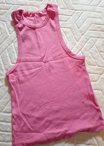 Pembe Yüksek Yakalı Kadın Atlet - Görsel 3