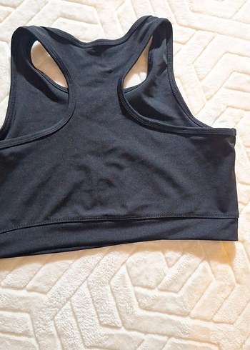 Nike Pro Siyah Baskılı Spor Sütyeni - Görsel 4