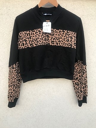 Diğer Leopar desenli sweatshirt