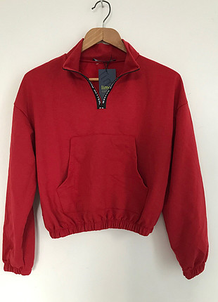 m Beden kırmızı Renk Kırmızı sweatshirt