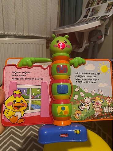 Fisher Price eğitici masalcı tırtıl