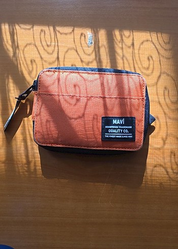 Mavi unisex cüzdan