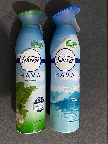 Febreze oda kokusu 2 adet