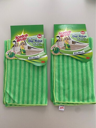 scotch brite dip bucak yer bezi mikrofiber 2 adet