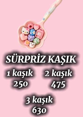 Sürpriz kaşık