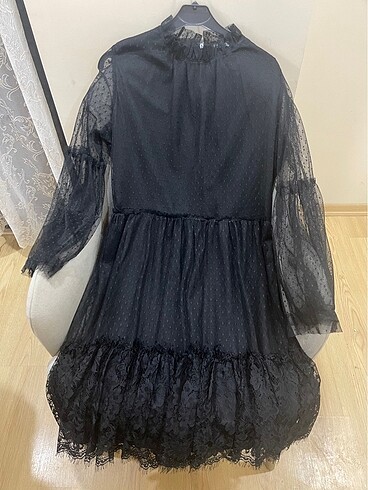 Diğer Sifon dantel elbise