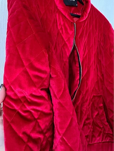 xl Beden kırmızı Renk Bomber
